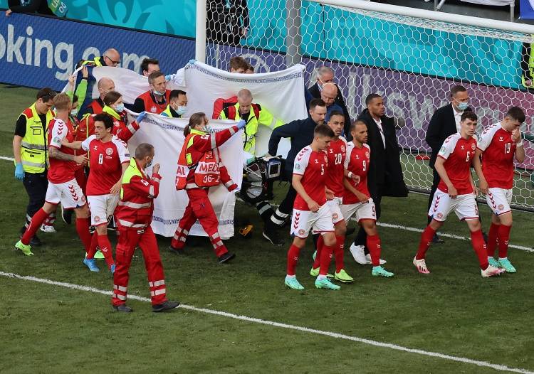 点赞！救助埃里克森医护人员受邀观战欧洲杯决赛_丹麦