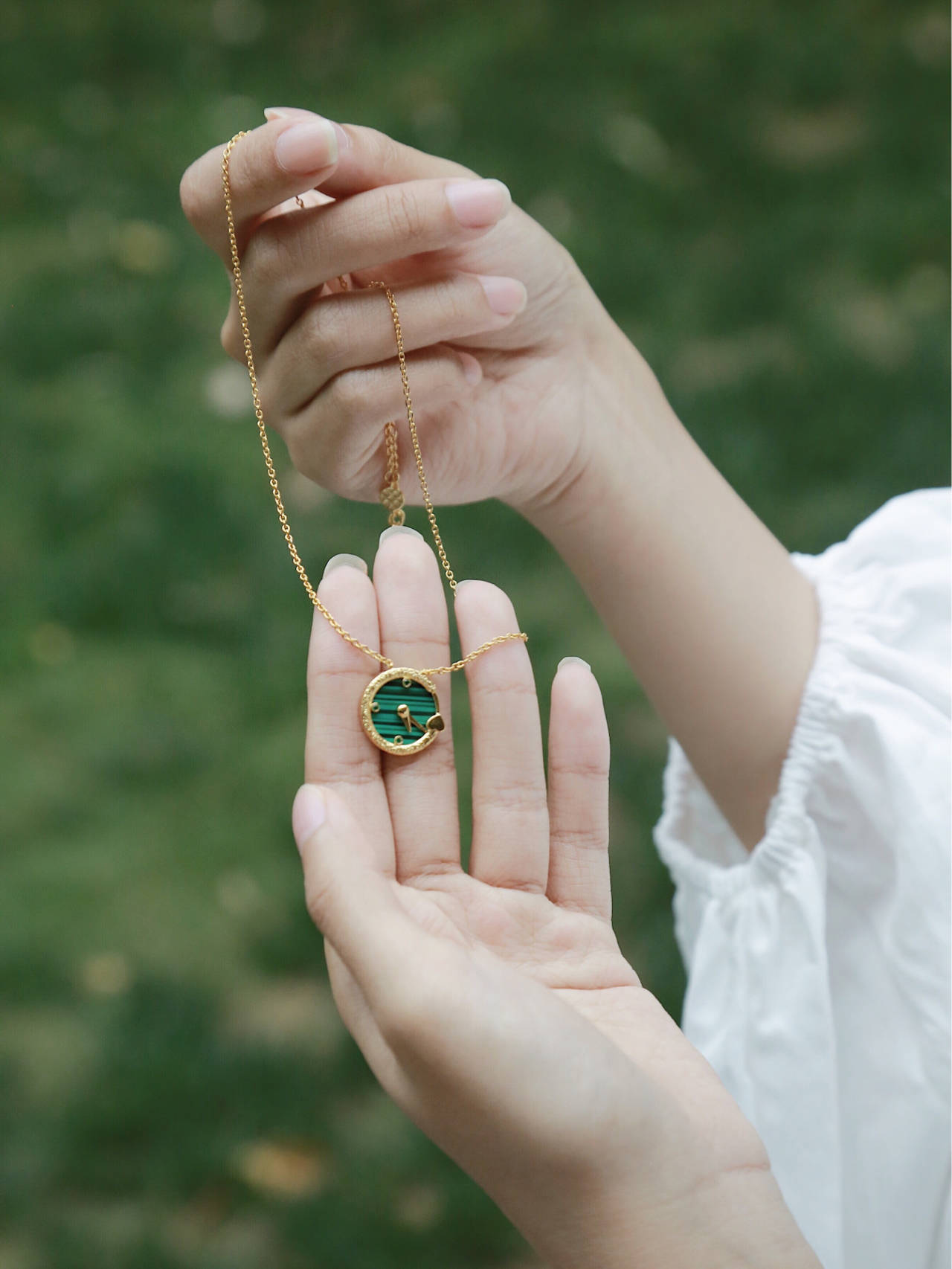 时间一直在流逝orangecube永恒项链小众又高级爱永恒定格