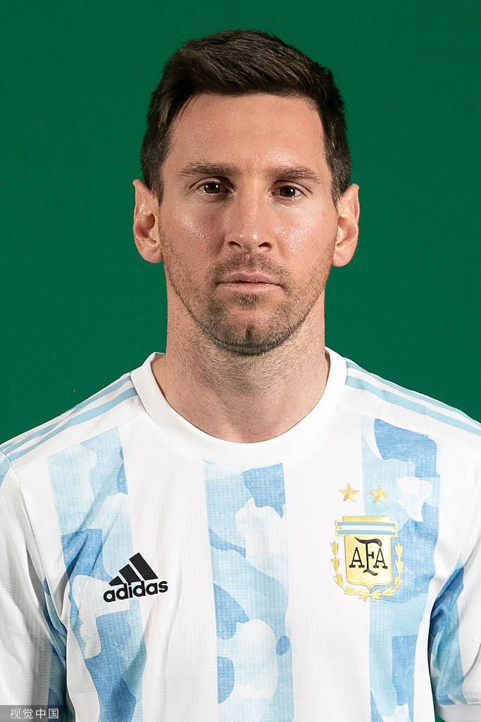 高清图2021美洲杯阿根廷官方写真梅西是冠军