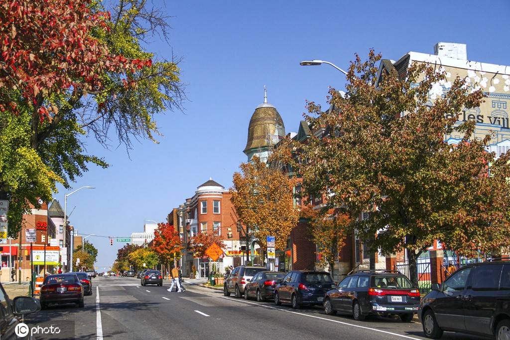 美国巴尔的摩风光 宁静小城惬意舒适