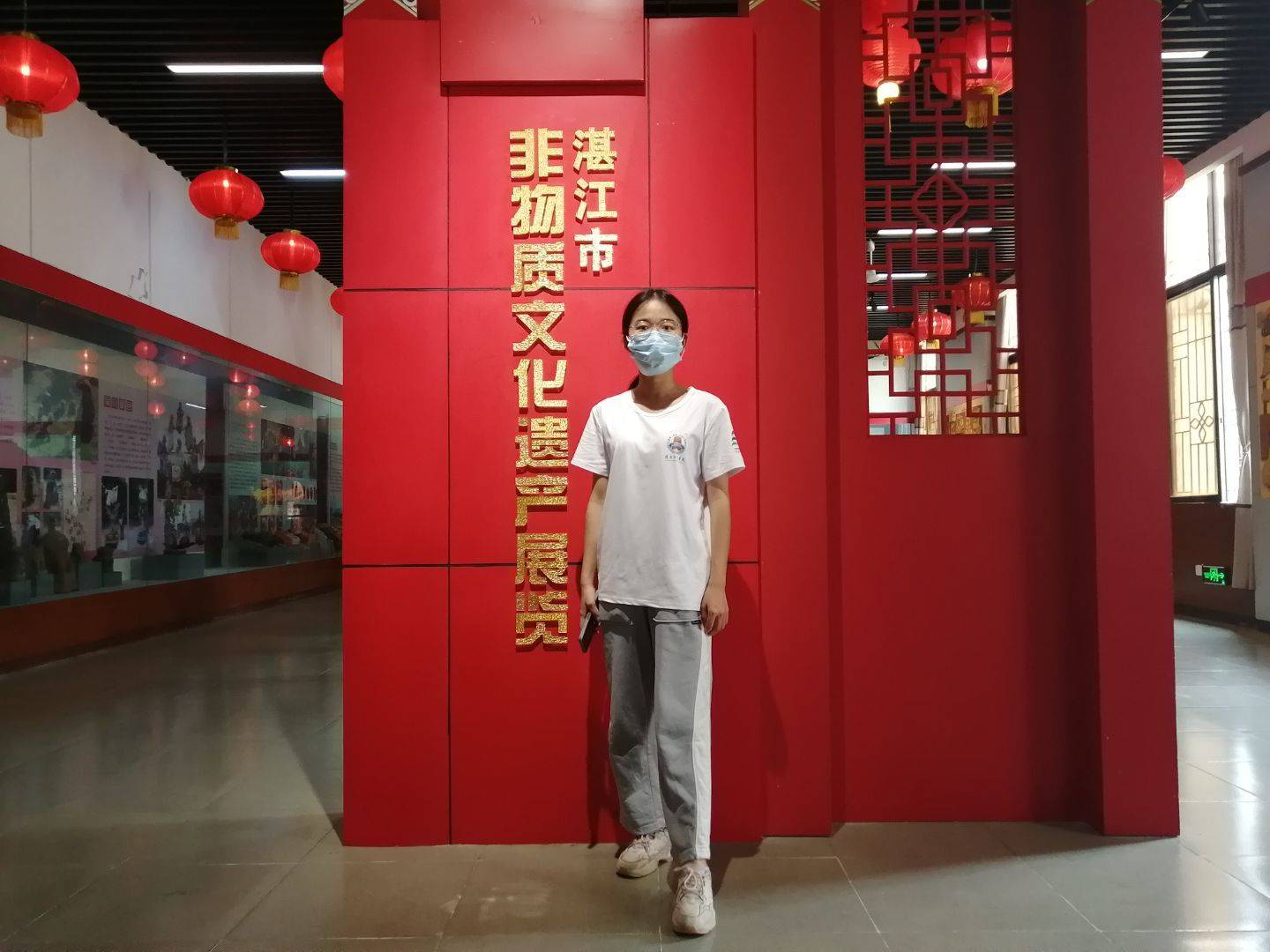 (图片来源:岭南师范学院"灯塔领航"社会实践队调研组)湛江博物馆占地