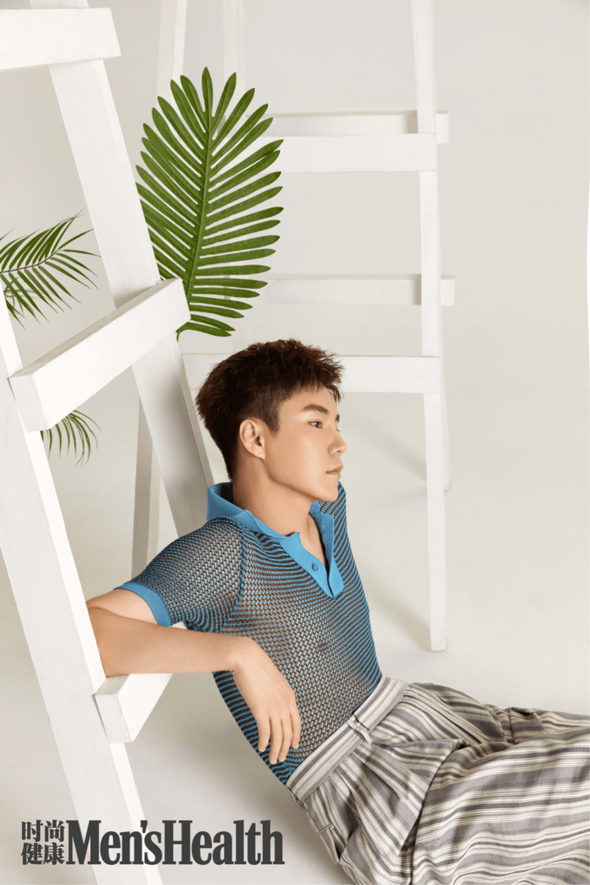 孙博豪解锁《时尚健康》七月刊 自律向上 积聚能量