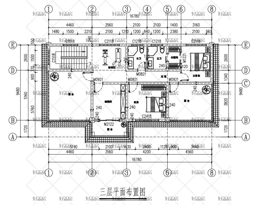 农村自建房平面设计图