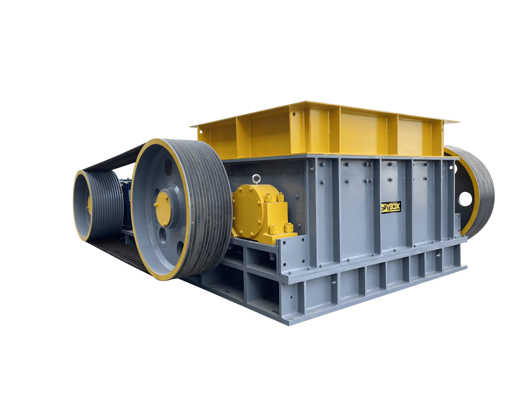 新川双齿辊破碎机矿石破碎流水线