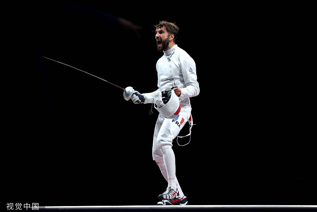 原创男子重剑个人赛:黑马为法国迎奥运首金 头号种子遭滑铁卢
