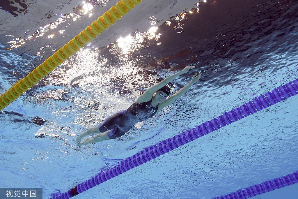 高清图:女子400混决赛 大桥悠依夺日本游泳队首金