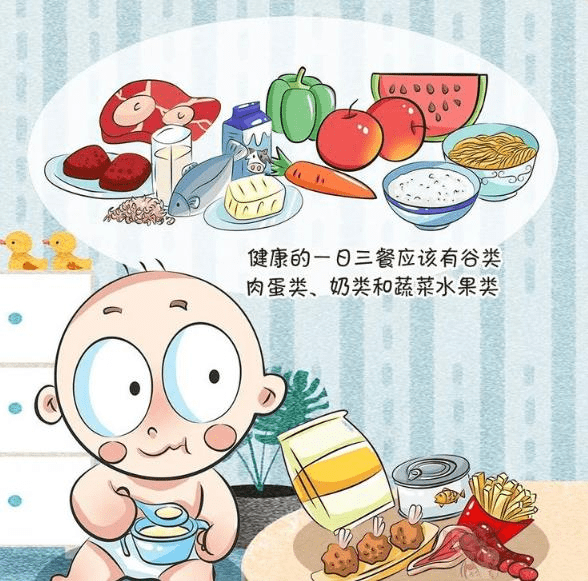 合理的饮食,可以提高宝宝免疫力