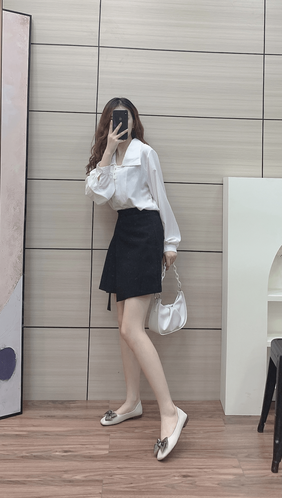 米色|四款蝶飞浅口单鞋穿搭,看看女神都是怎么营业的?