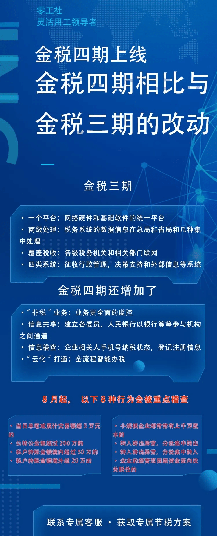 金稅四期8月1日正式上線了快戳零工社靈活用工