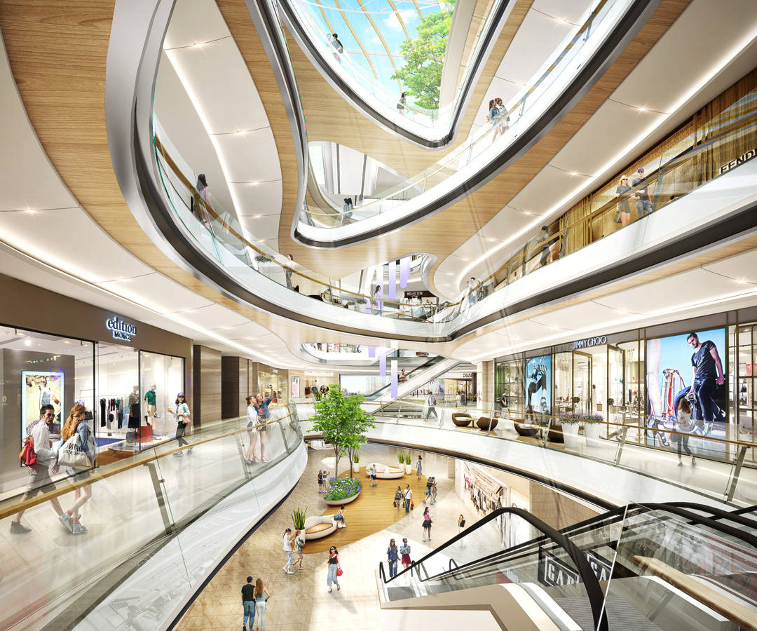 三亚天悦城提取游艇海水元素打造游艇购物中心