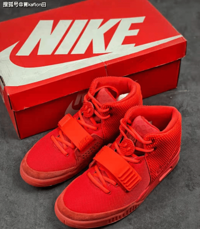 质感|Kanye West x Nike Air Yeezy II SP＂Red October＂椰子二代气垫休闲运动篮球鞋