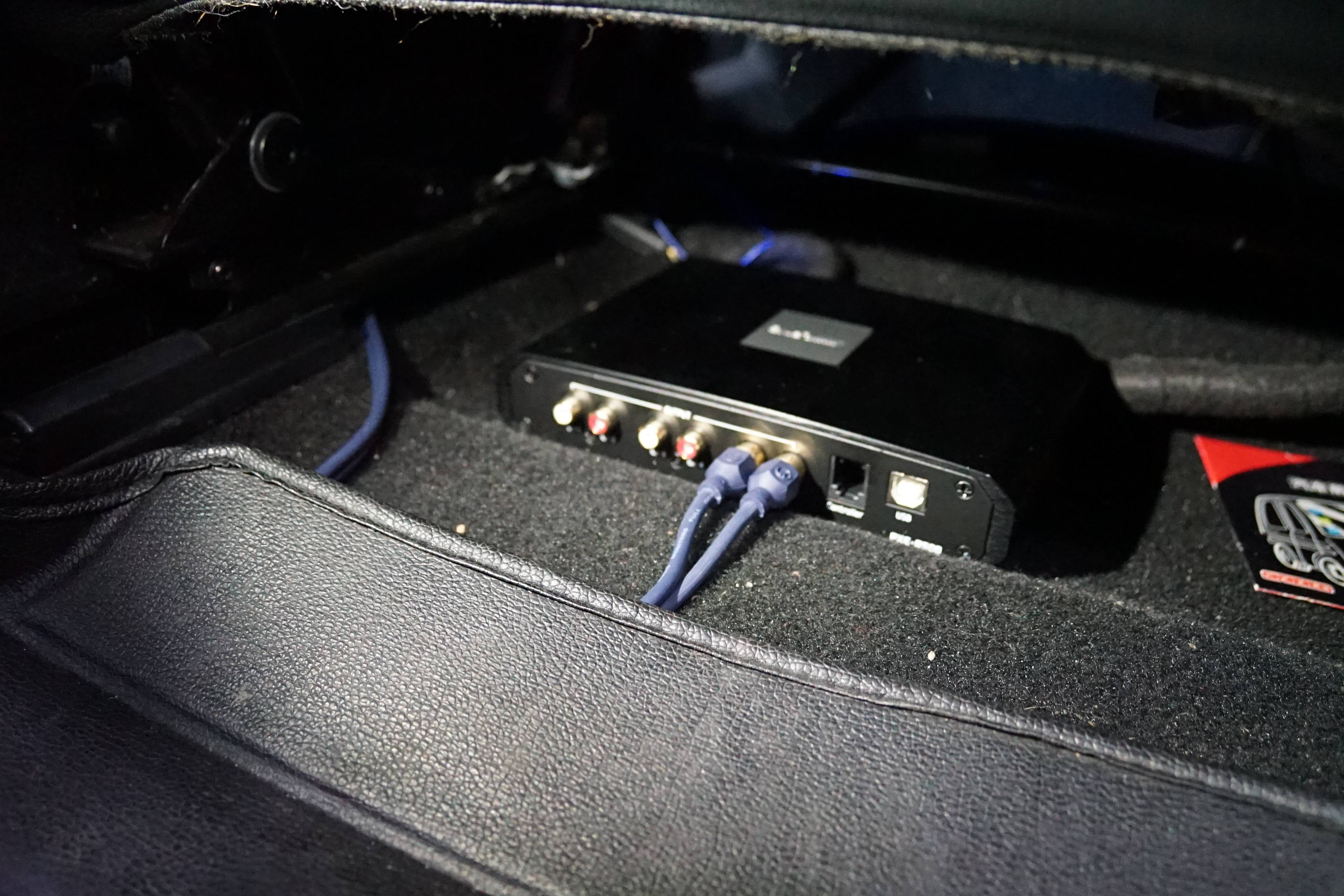 福特福克斯改装阿尔派pexr500音频处理器车乐声汽车音响