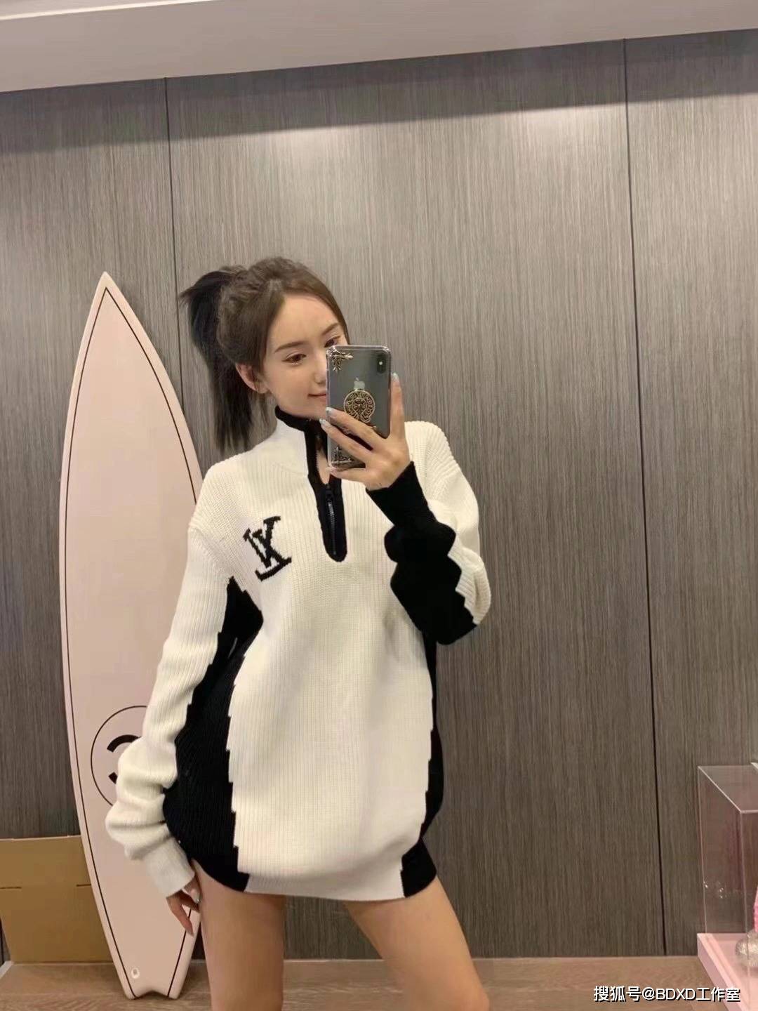 男女|LV黑白高领毛衣-毛衣是秋冬的入场劵