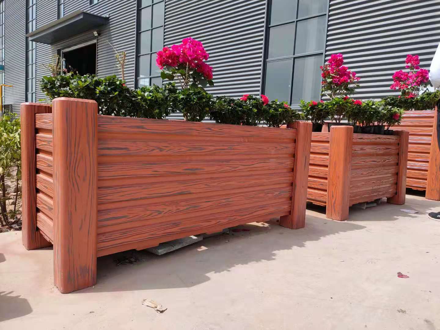 原生态水泥护栏制作流程