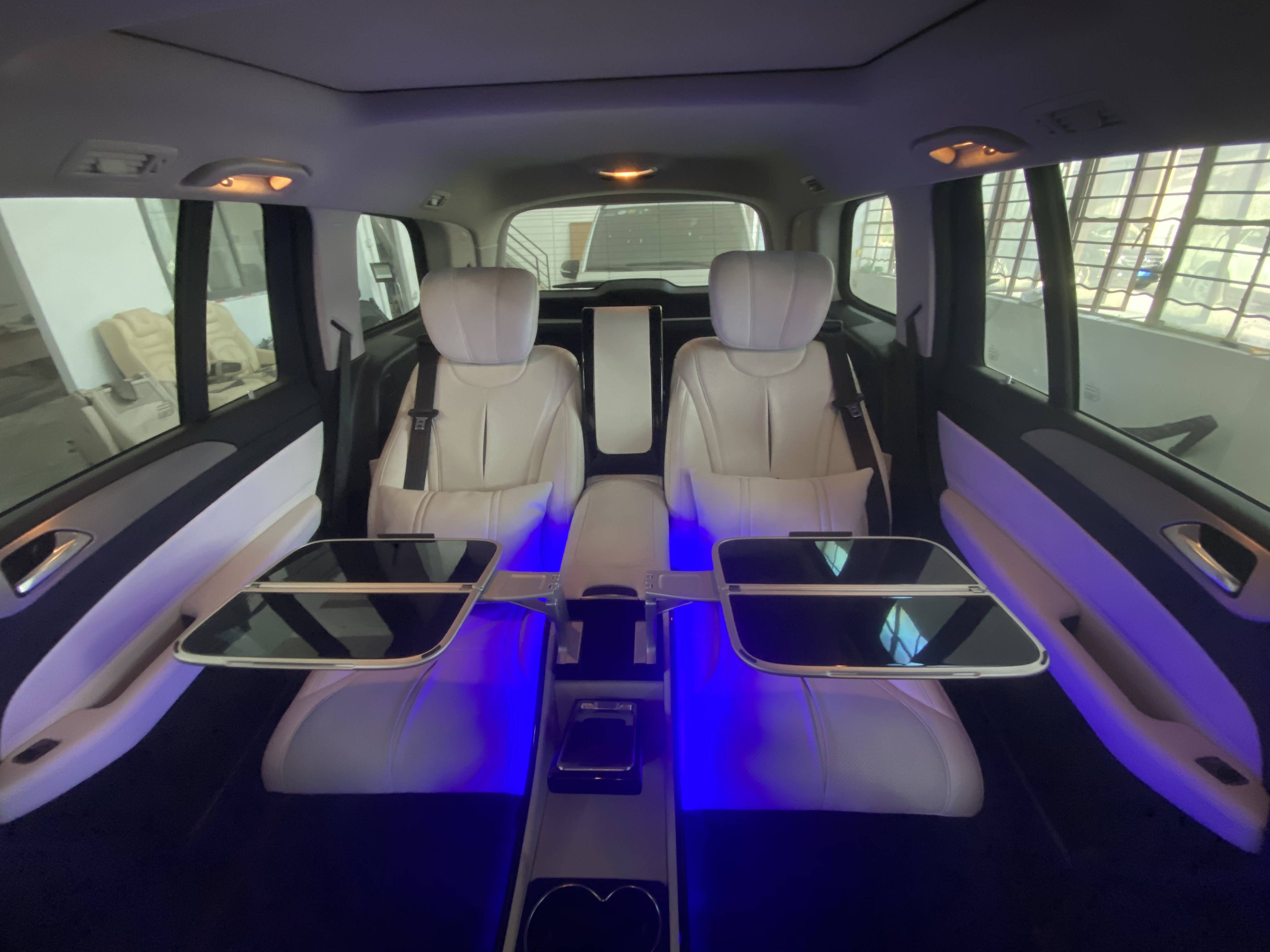 奔驰gls450改装四座升级豪华内饰真实案例