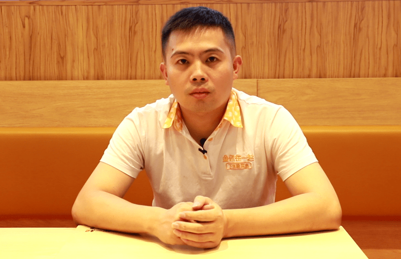 客满为患凳子加到门口鱼你在一起北京优秀加盟商吴学超甜蜜的负担