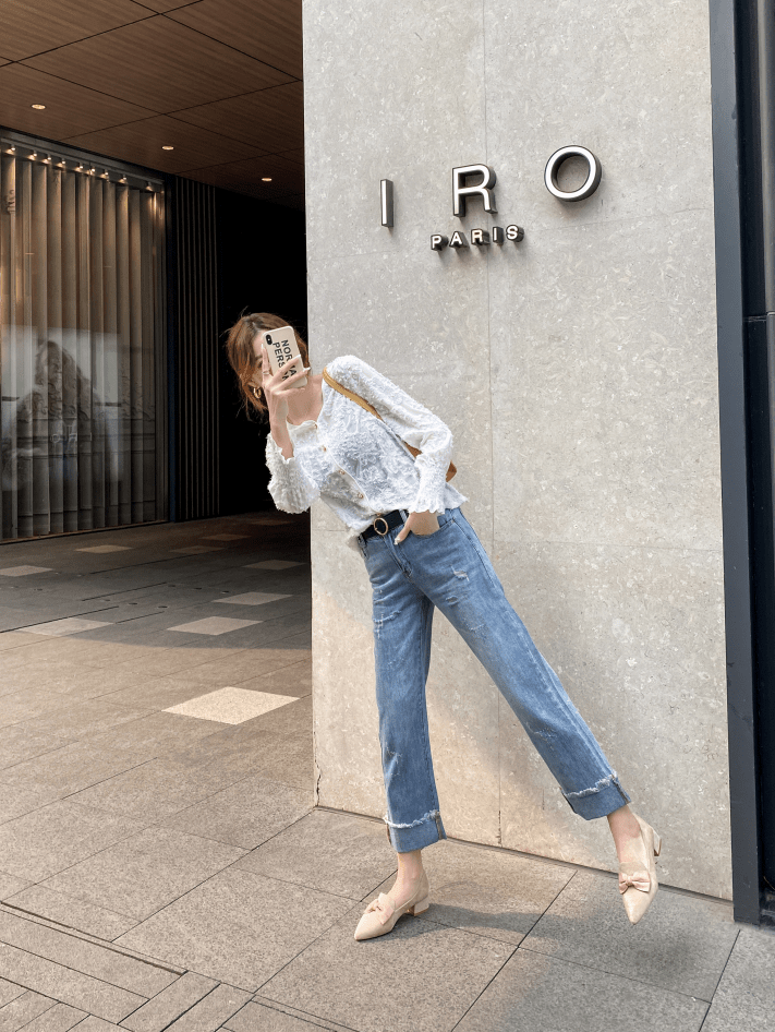 黑色|切换多种身份，玩转尖头单鞋的人间烟火穿搭