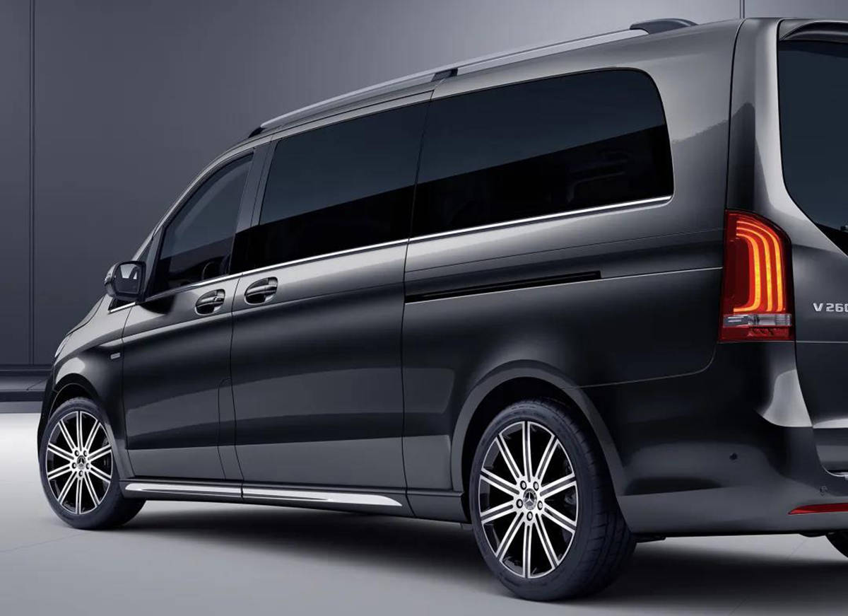 2021成都车展新款奔驰v级正式亮相