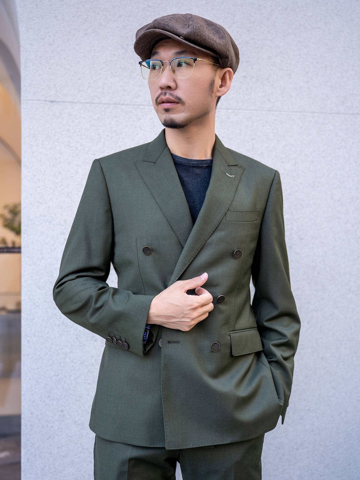 那些超时髦的绿西装