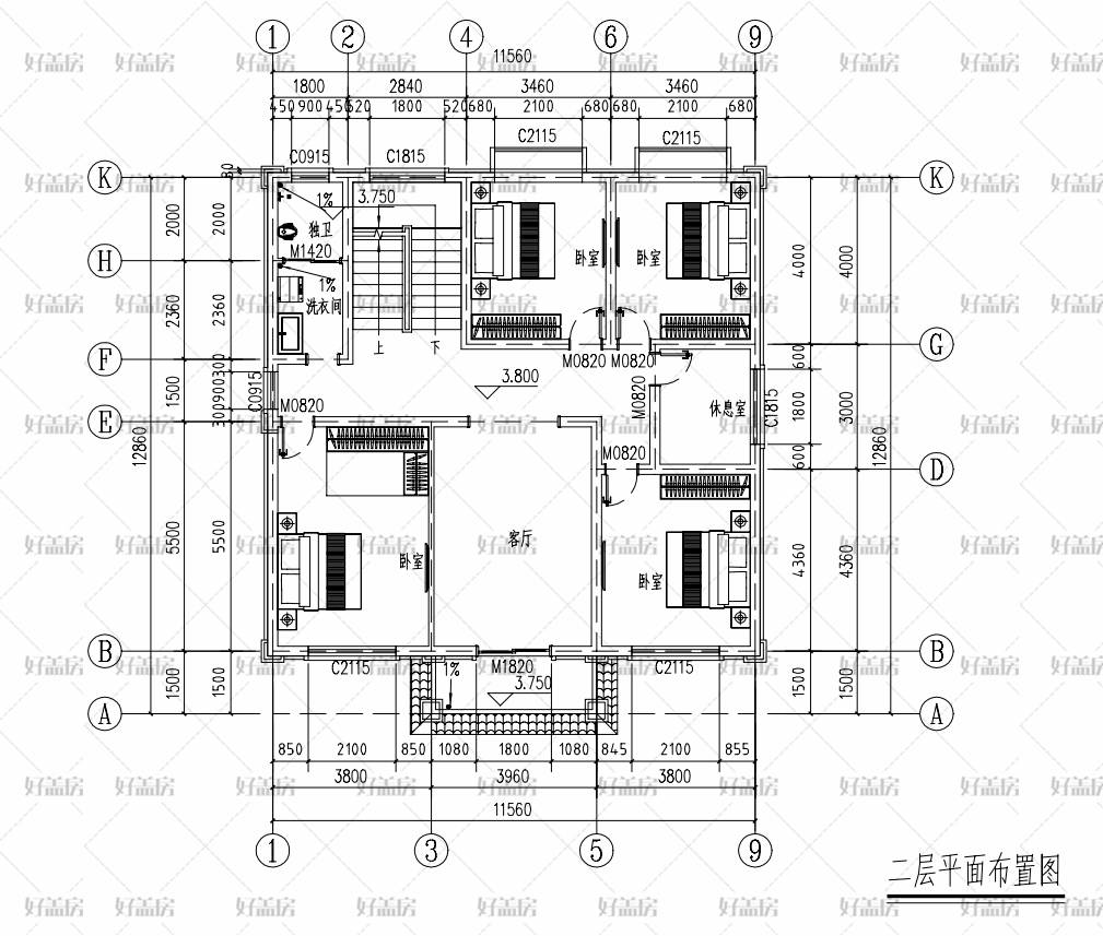 農村房屋改造設計效果圖