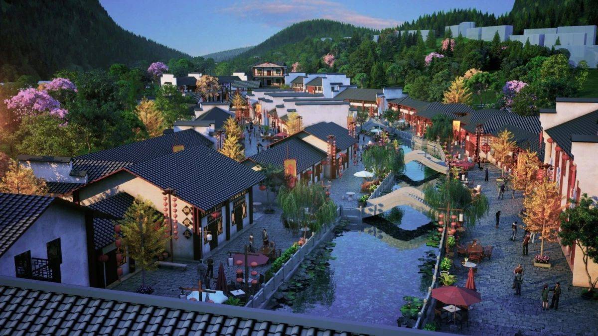 开发商售楼中心恩施花硒谷度假小镇精装修高铁旁旅游攻略