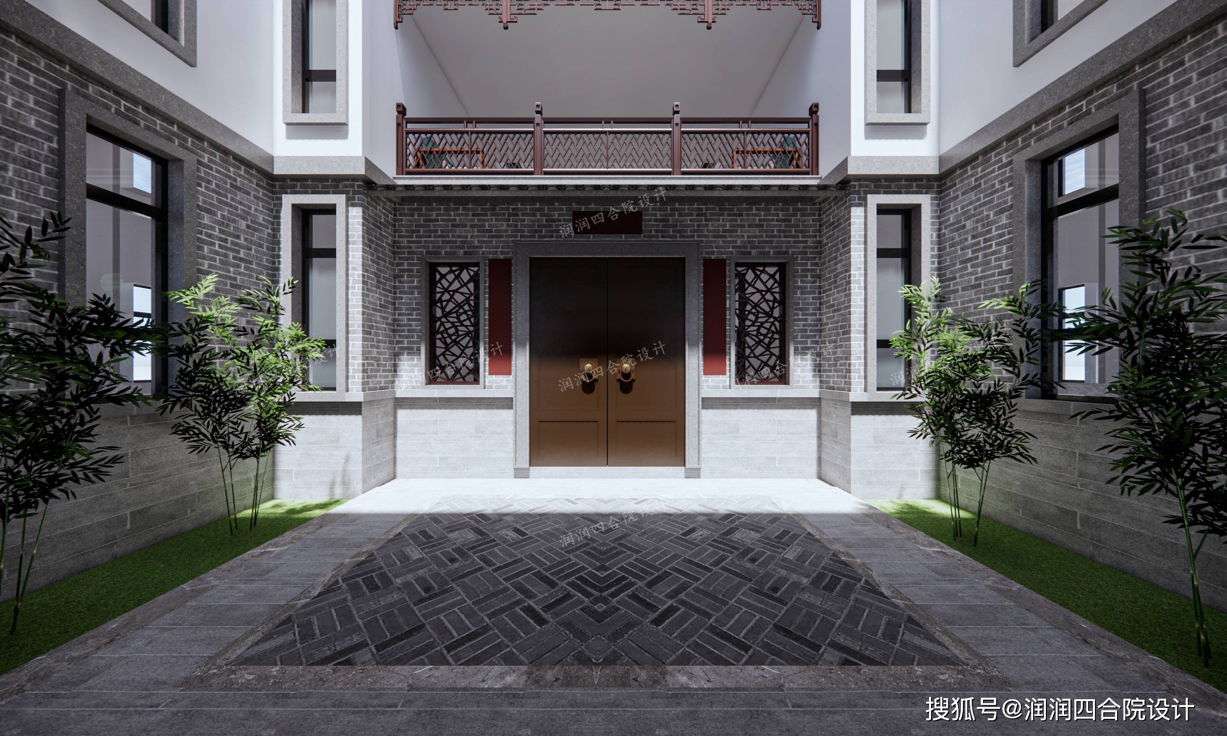 客家三兄弟合建的五层两进现代四合院别墅润润四合院设计刘鹰