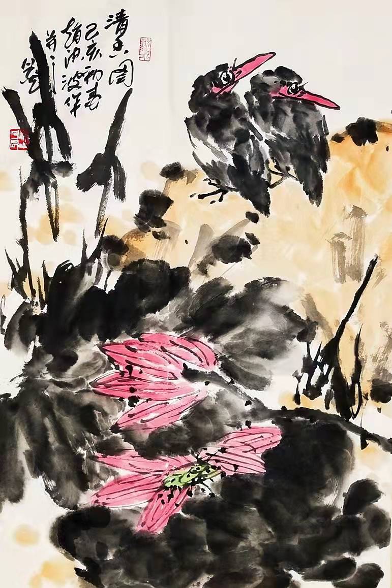 著名画家赵洪波作品赏析