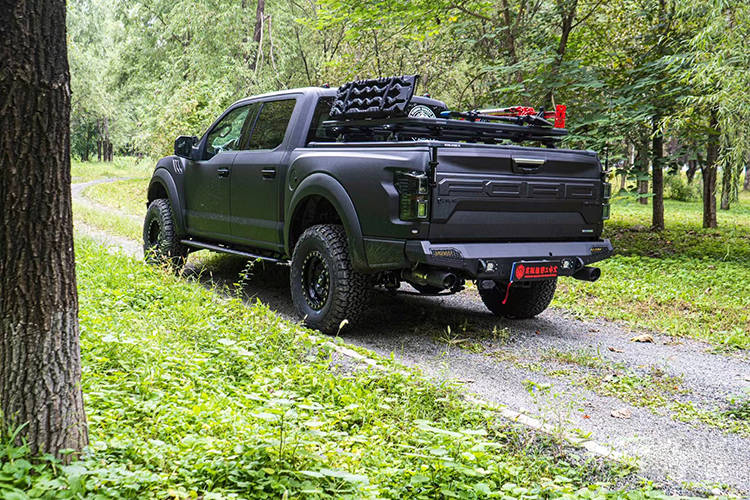 福特f150ltd改装猛禽外观喷涂猿金刚防爆装甲漆