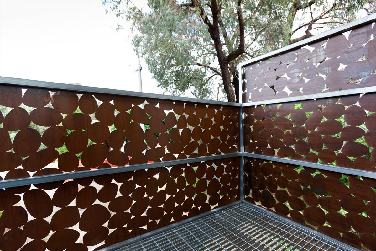 耐候钢原来这么美!_雕刻