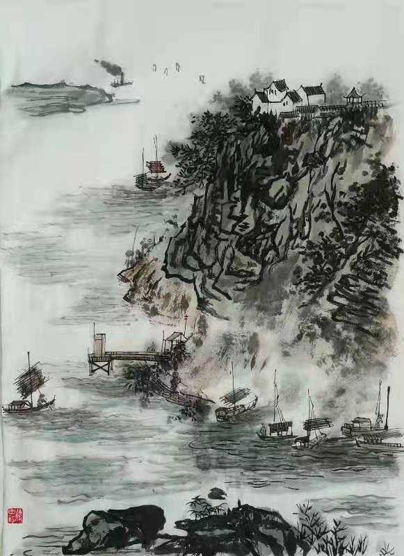 中国画院|著名山水画家——徐子鲜作品欣赏