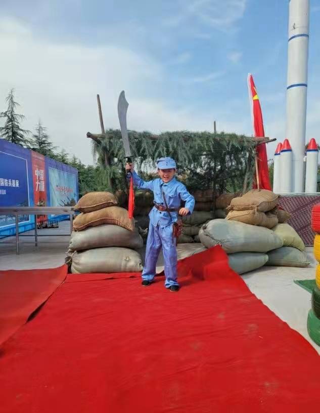 莫沟|喜迎国庆 老家莫沟红色艺术团放歌汇演洛阳国防兵器展