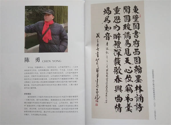 中国著名书法家陈勇艺术简介