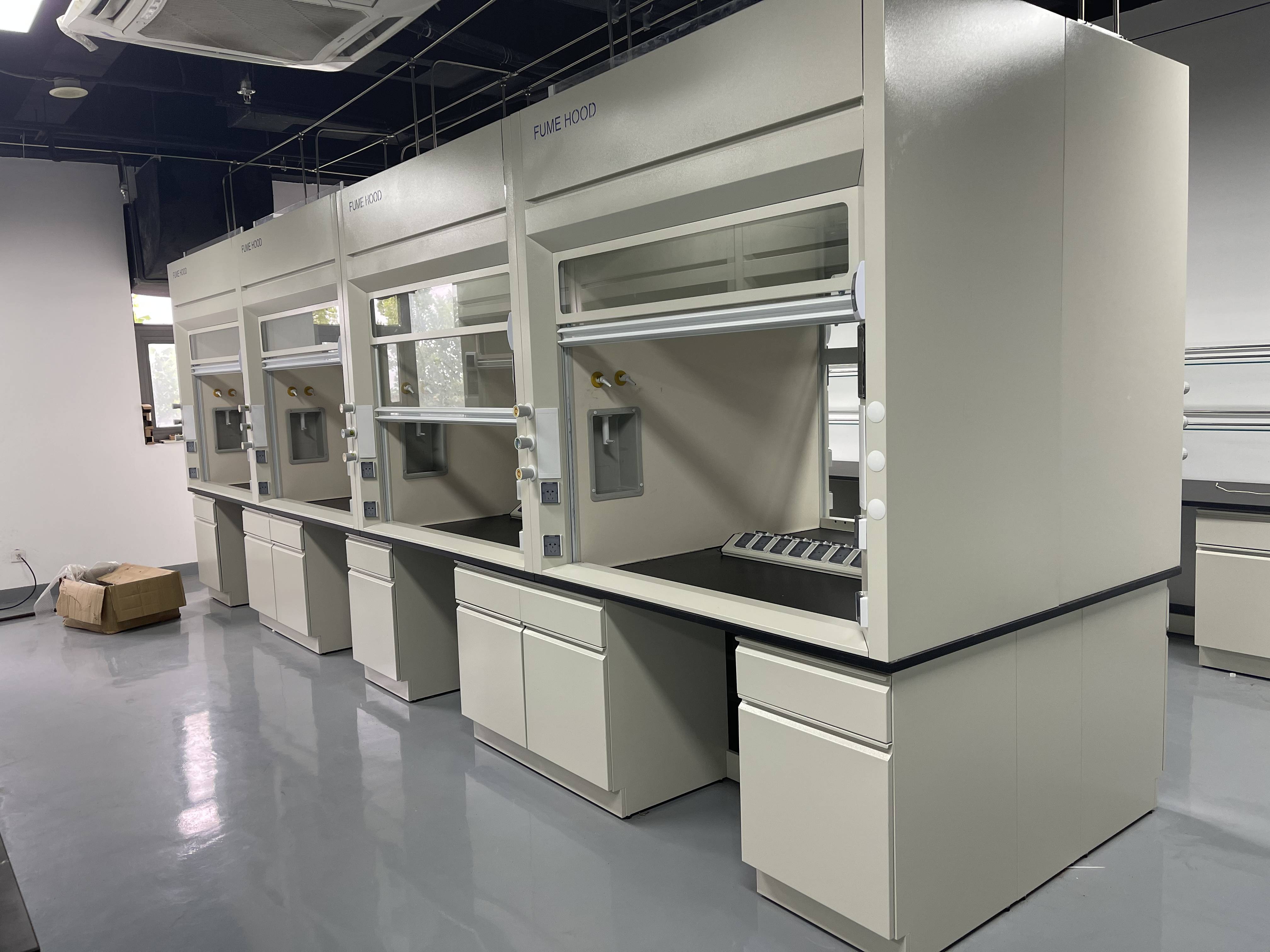 昌平国家电投项目验收完成-全钢实验台通风柜