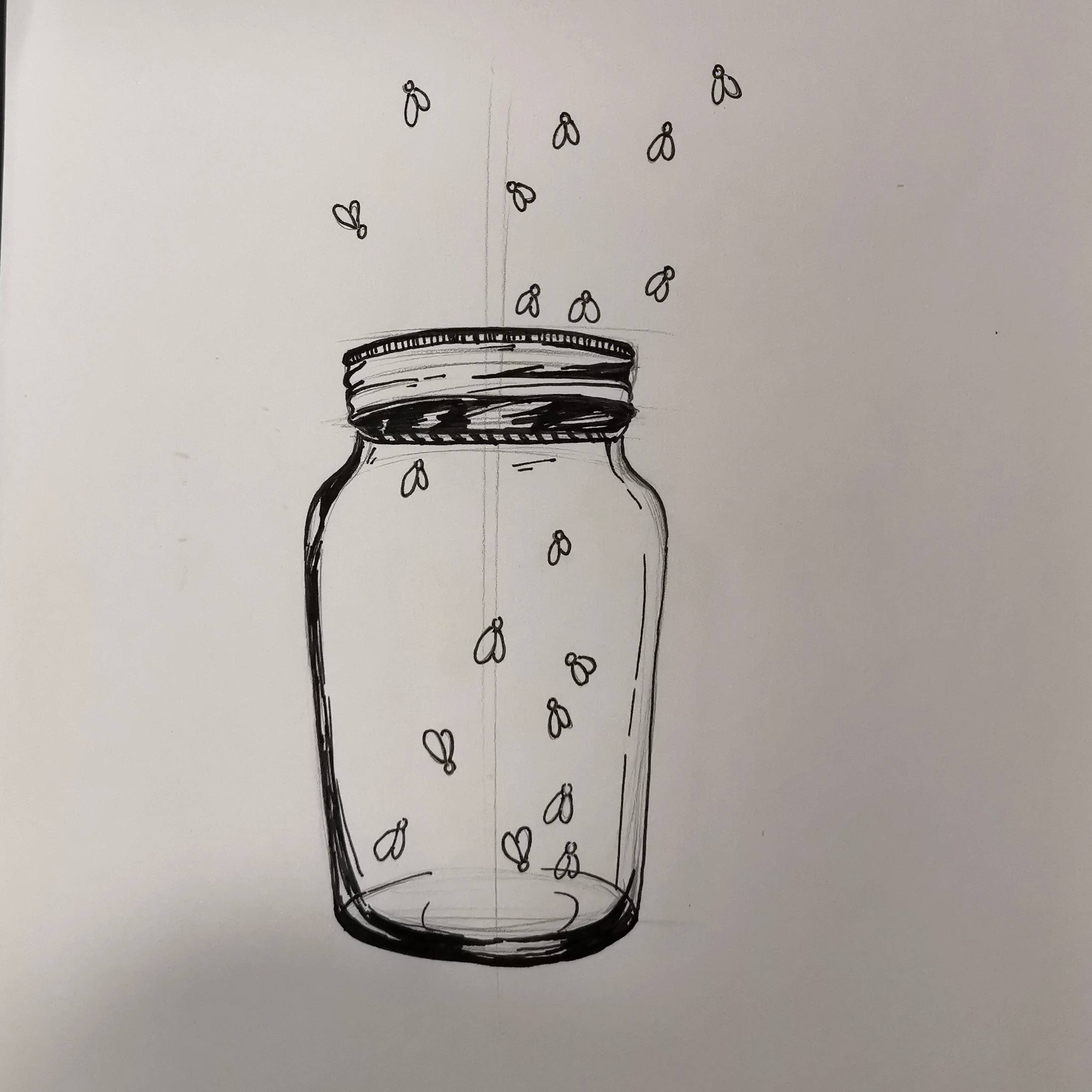 星光戳戳一分钟·教你画一罐萤火虫