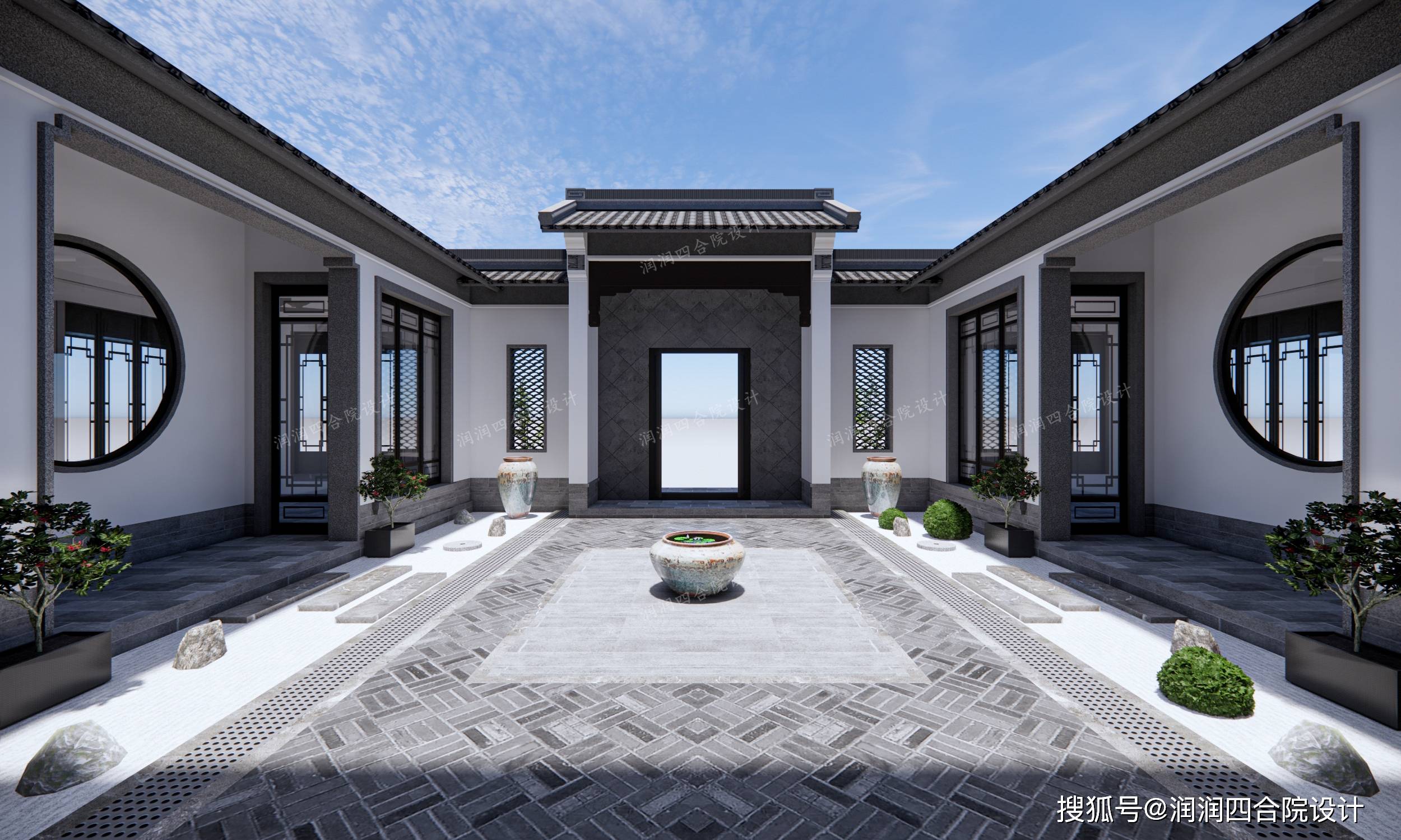 人生的另一个高度情归四合院广西全州新中式四合院18320