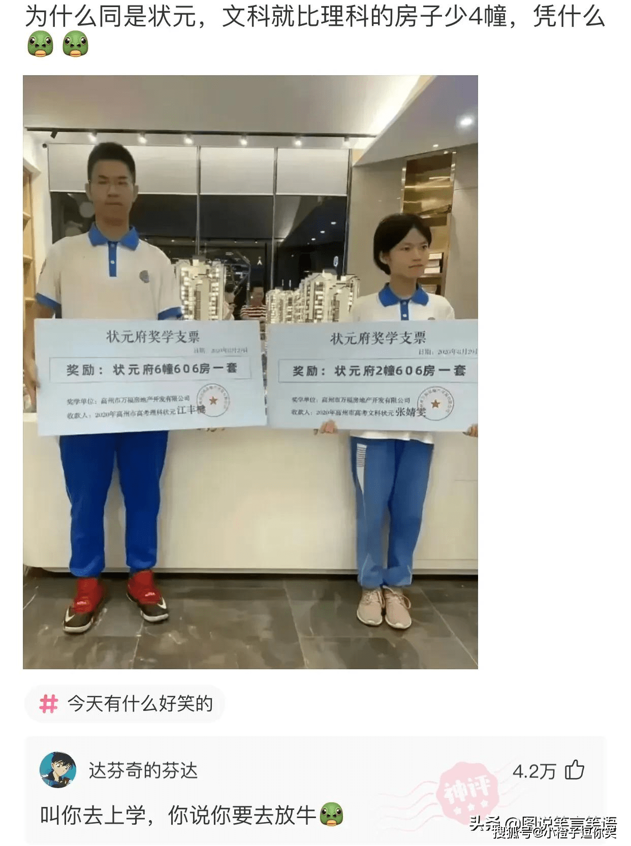 爆笑第14期：那些意想不到的大神評論. 搞笑整蠱 第10张