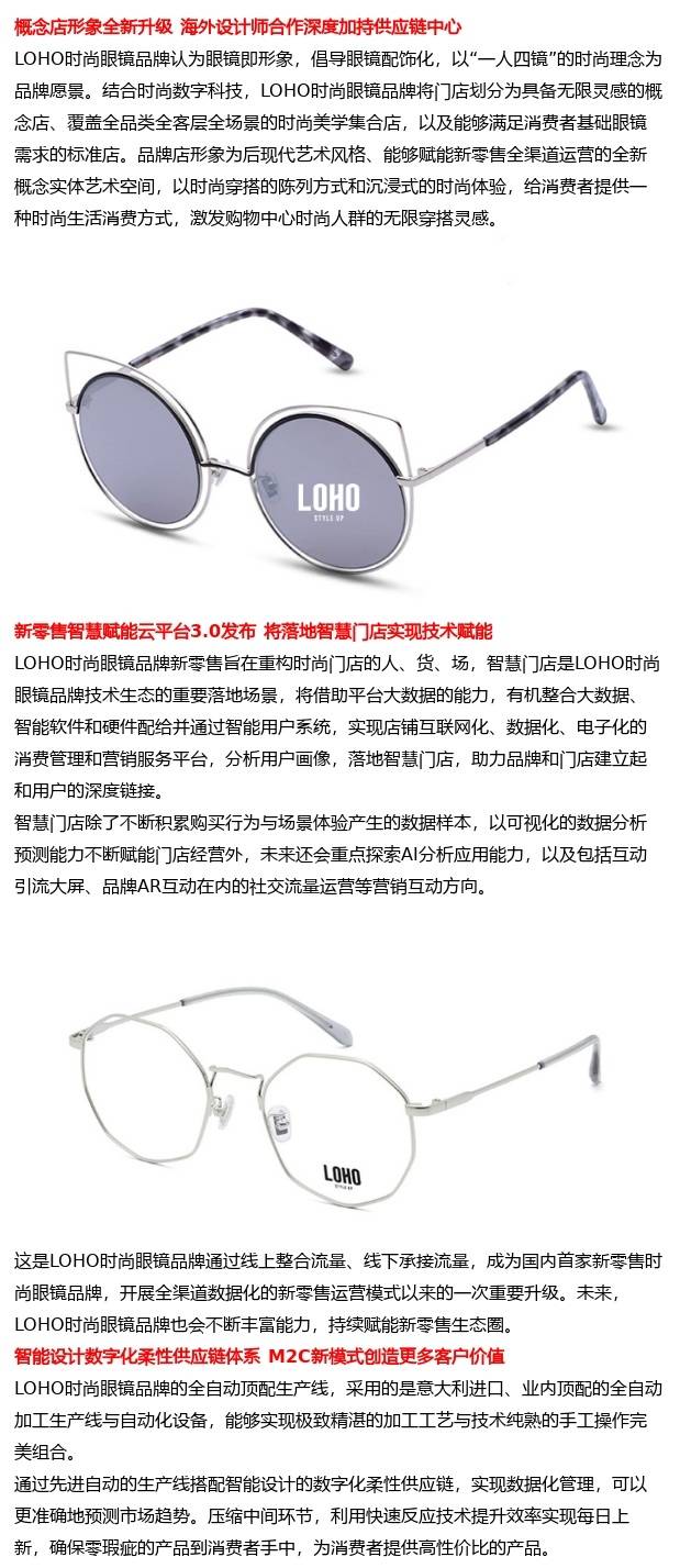 配饰 LOHO眼镜全新升级，给你无限时尚穿搭灵感！
