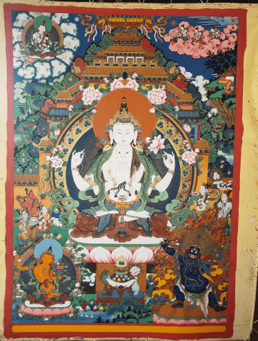 日喀则唐卡画院白玛扎巴画师一系列作品展