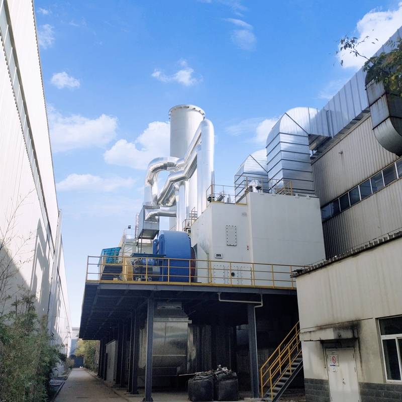 造船厂废气处理焚烧炉rto技术工艺介绍