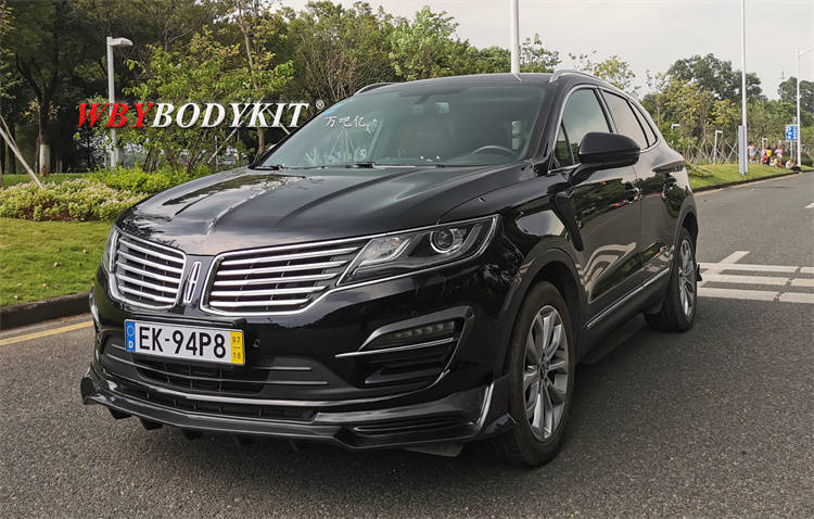 林肯mkc改装wbybodykit运动版包围尾翼保险杠前唇后唇前后杠排气