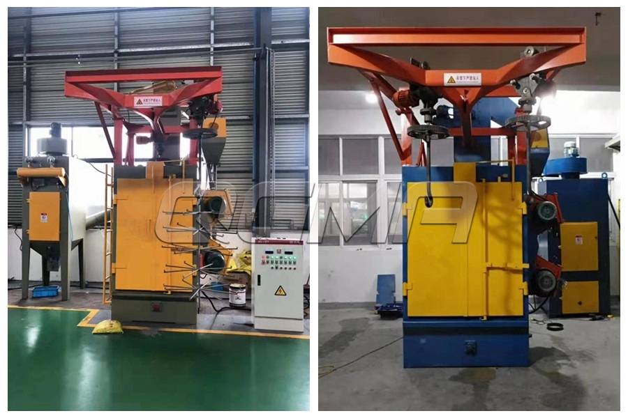 铸钢件吊钩式抛丸清理机