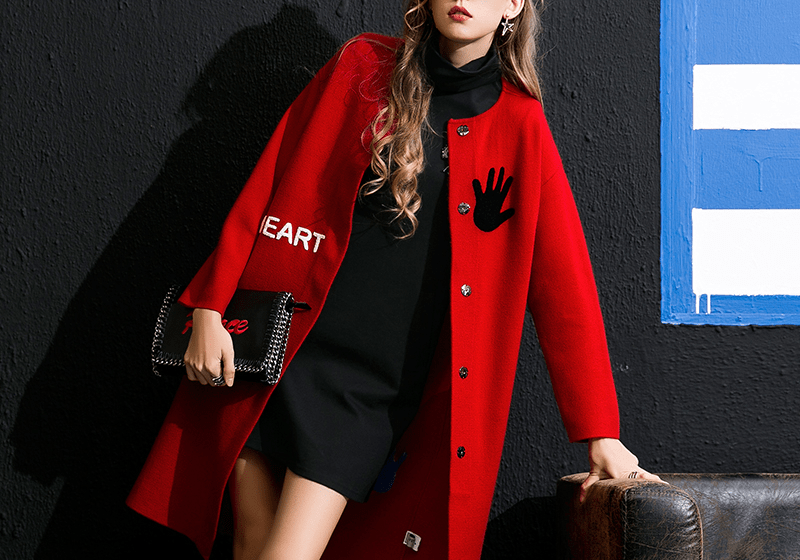 条纹 长款针织衫穿在身上保暖又美腻