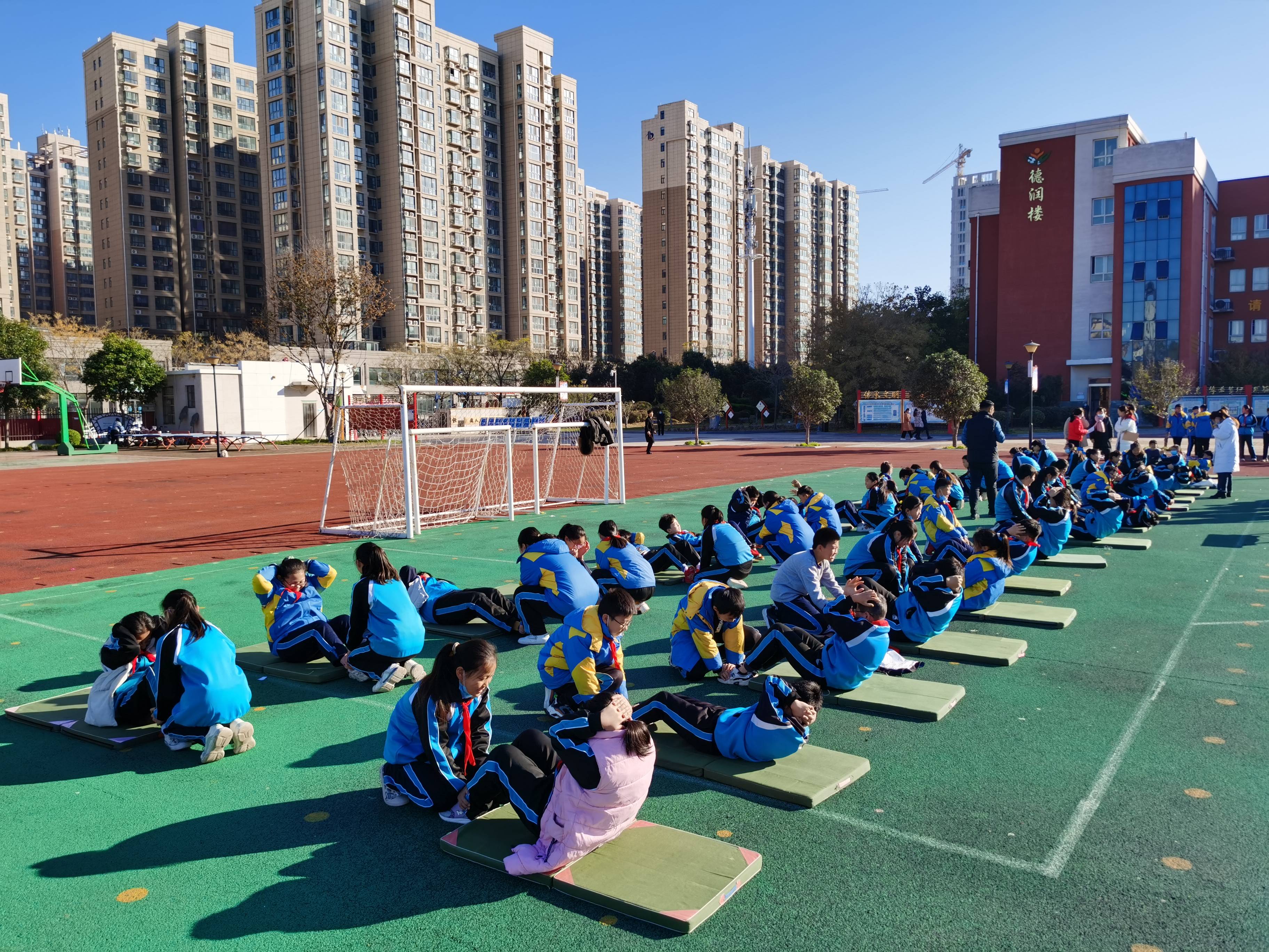 科学体测促成长—清丰县明月湖小学开展学生体质健康测试