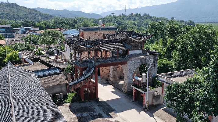 唐南诏时期在金盈江县旧城设押西城 隶属永昌节度软化府 宋大理时属