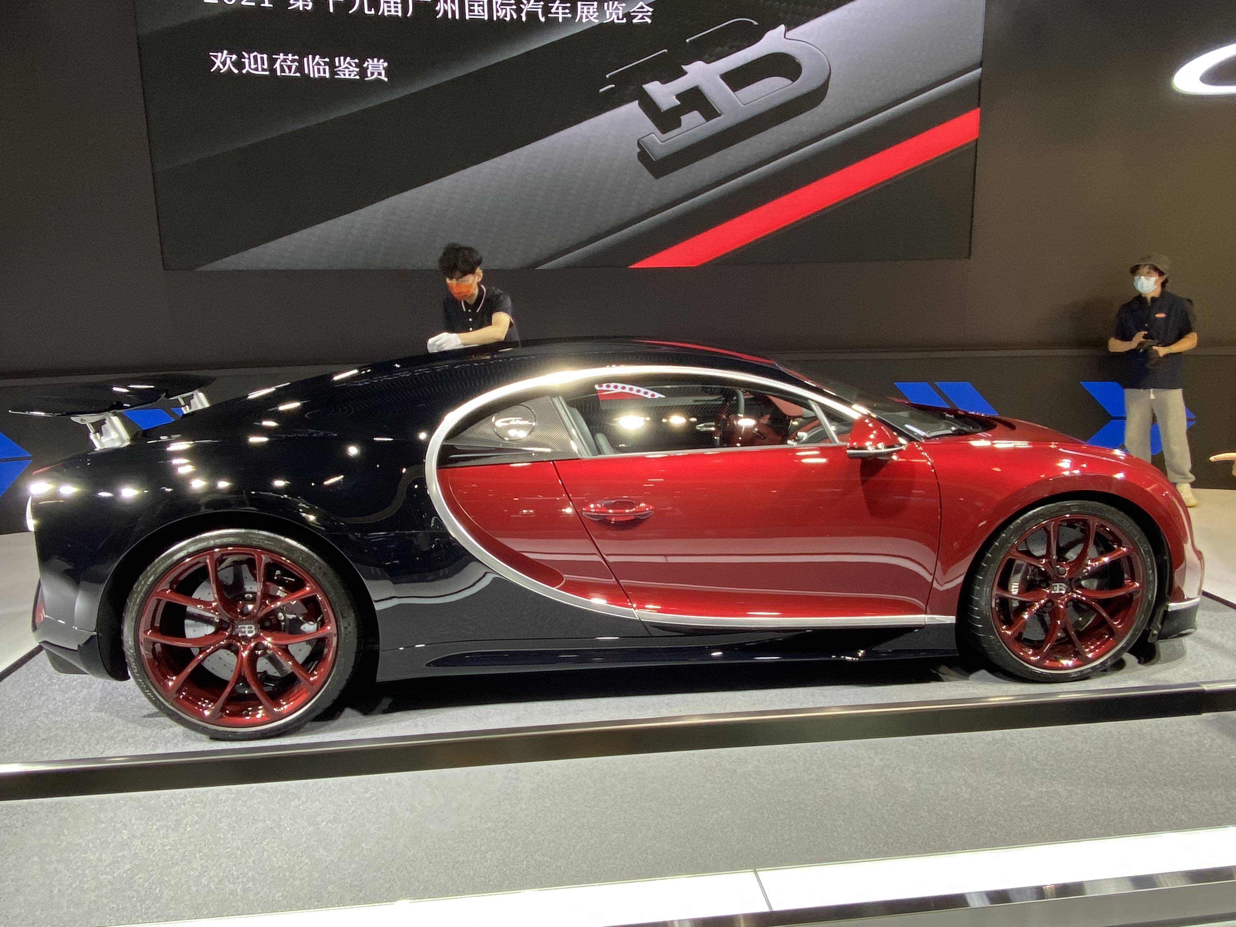 2021广州车展:布加迪chiron正式亮相