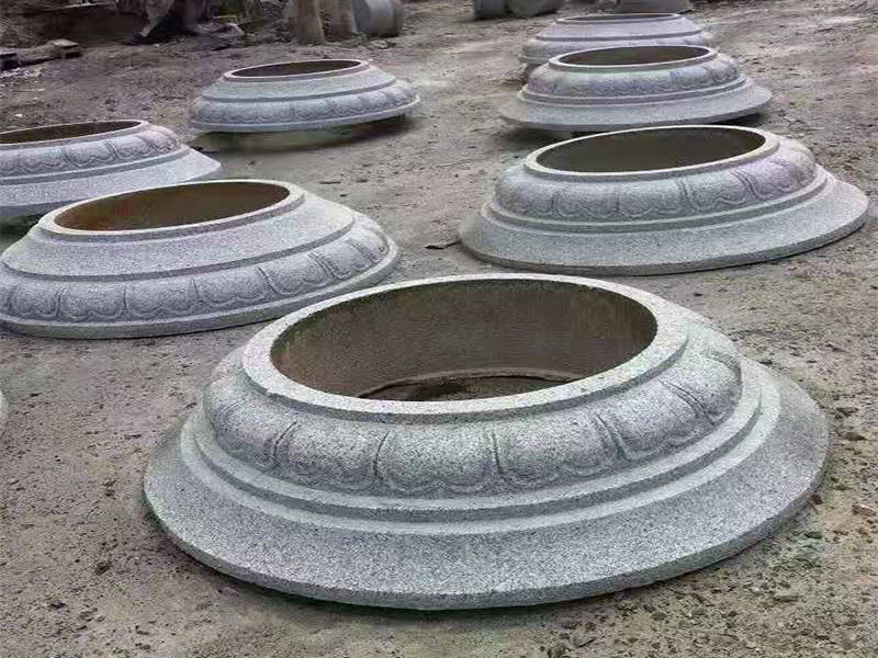 石雕柱础石柱顶石和柱墩在古建筑中的魅力_柱子