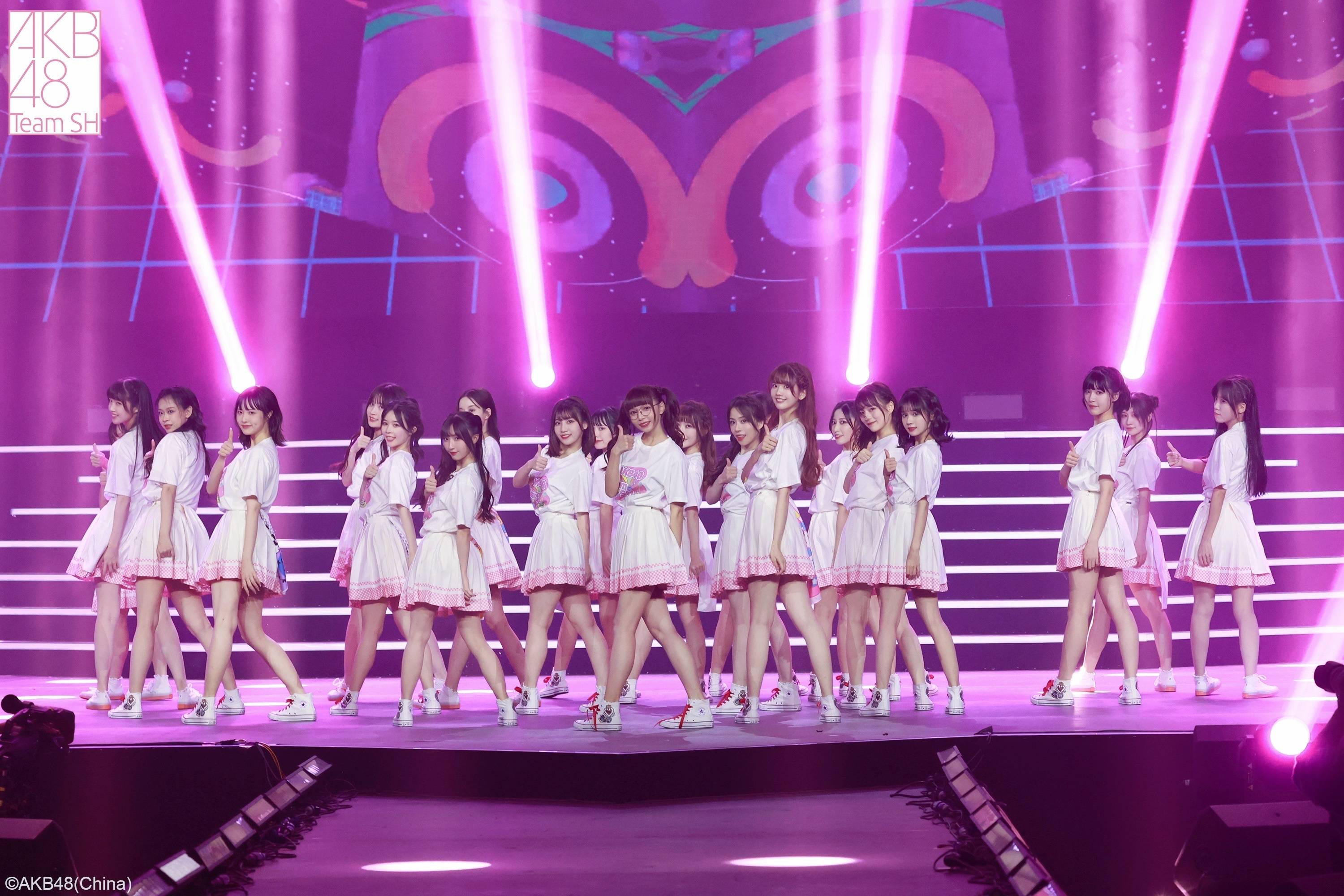 akb48 team sh第二届元气嘉年华收官 钻石女孩,初代拳王诞生_舞台