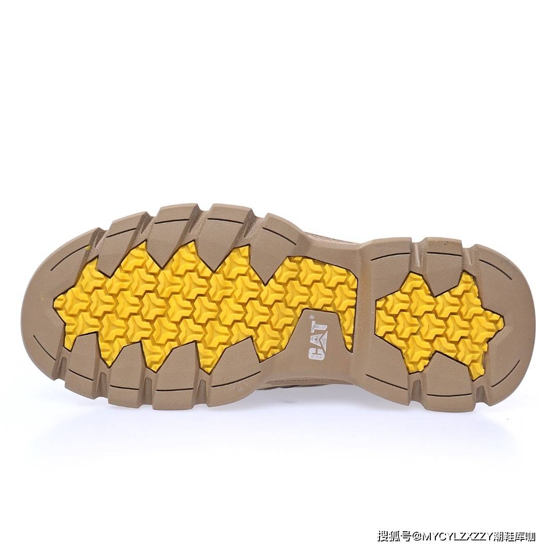 推土机 卡特CAT Miel Raz Mid 秋冬中帮牛皮系带马丁靴英伦工装户外休闲百搭鞋P720228