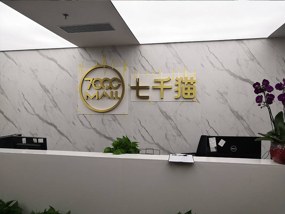 公司logo墙材质大全,企业形象墙广告字标识制作效果_玻璃_亚克力_设计