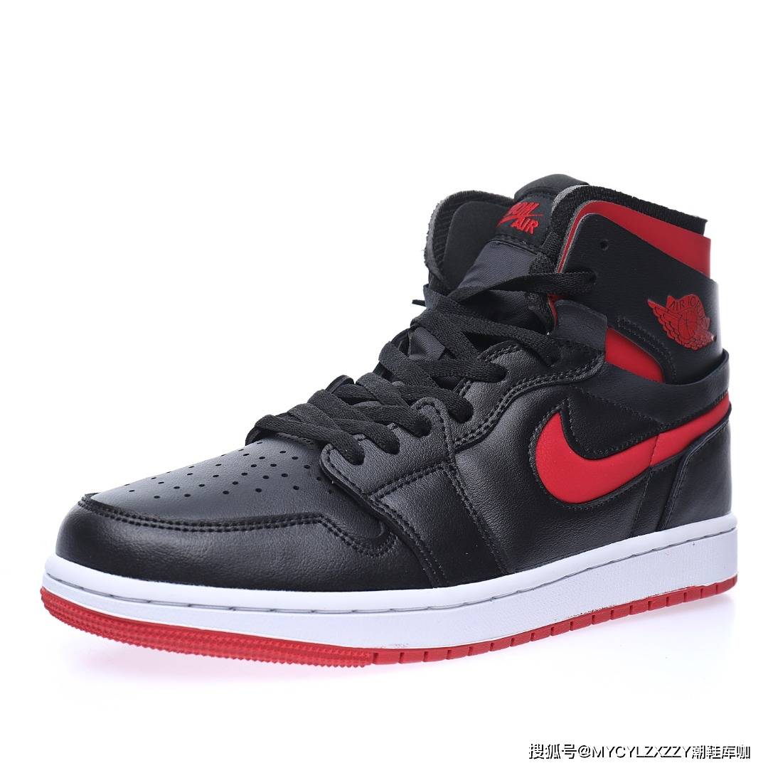 Wmns 耐克Nike Wmns Air Jordan 1 Zoom CMFT&quot;Bred&quot;AJ1乔丹中帮黑红公牛